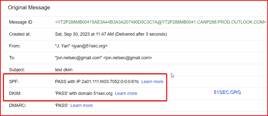 Email Security to Protect Your Sent Emails From Your Domain (Office 365)